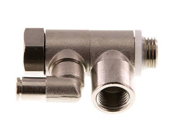 Pilot Operated Check Valve 4mm & G1/4'' Male Elbow Brass 0.5-10bar (7-145psi)
