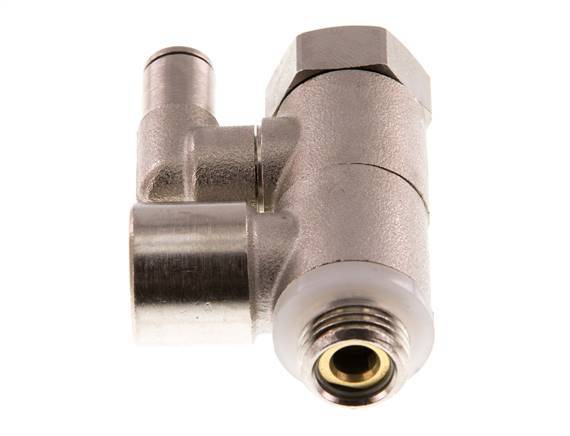 Pilot Operated Check Valve 4mm & G1/4'' Male Elbow Brass 0.5-10bar (7-145psi)