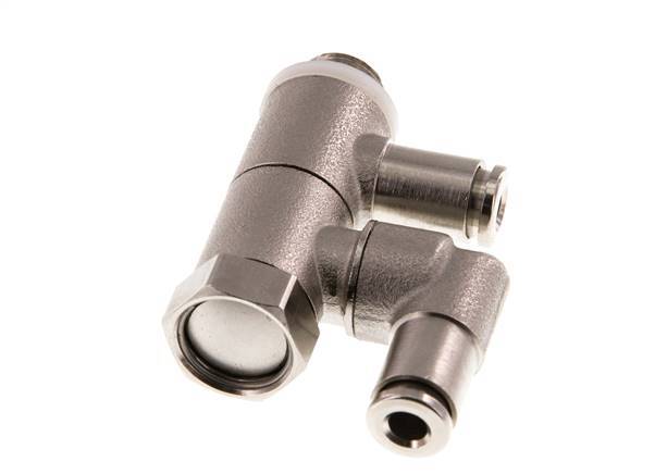 Pilot Operated Check Valve 4mm & G1/8'' Male Elbow Brass 0.5-10bar (7-145psi)