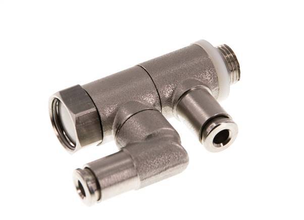 Pilot Operated Check Valve 4mm & G1/8'' Male Elbow Brass 0.5-10bar (7-145psi)