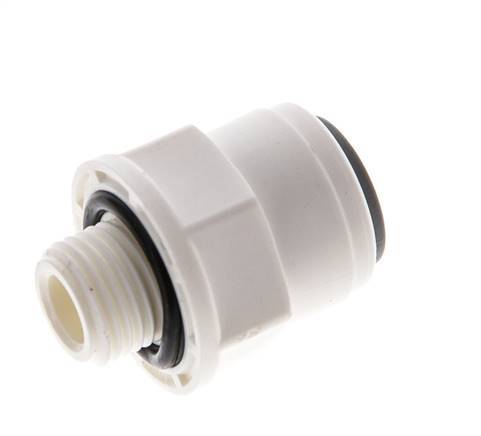 6mm x G1/8'' Push-in Fitting with Male Threads POM EPDM [5 Pieces]