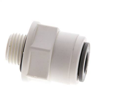 6mm x G1/8'' Push-in Fitting with Male Threads POM EPDM [5 Pieces]