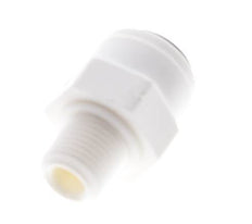 6mm x R1/8'' Push-in Fitting with Male Threads POM EPDM [10 Pieces]