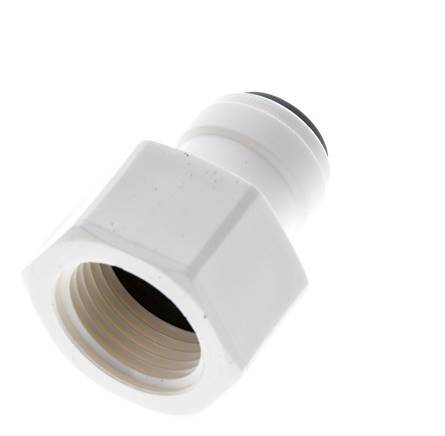 1/4'' x G3/8'' Push-in Fitting with Female Threads POM EPDM [5 Pieces]
