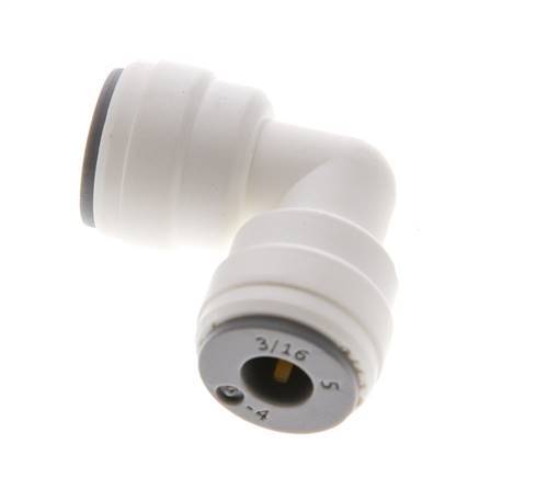 3/16'' 90deg Elbow Push-in Fitting POM EPDM [5 Pieces]