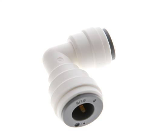 1/4'' x 5/16'' 90deg Elbow Push-in Fitting POM EPDM [5 Pieces]