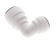 3/8'' x 1/2'' 90deg Elbow Push-in Fitting POM EPDM [2 Pieces]