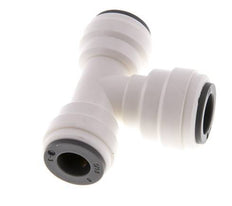 5/16'' x 3/8'' Tee Push-in Fitting POM EPDM FDA [2 Pieces]