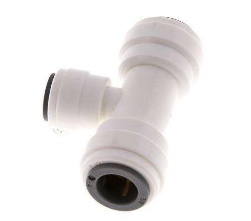 3/8'' x 1/4'' Tee Push-in Fitting POM EPDM FDA [2 Pieces]
