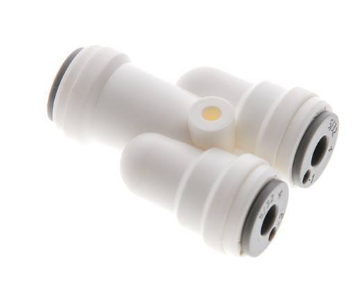 5/32'' Y Push-in Fitting POM EPDM FDA [2 Pieces]