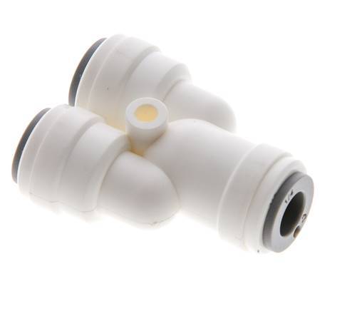 1/4'' Y Push-in Fitting POM EPDM FDA [2 Pieces]
