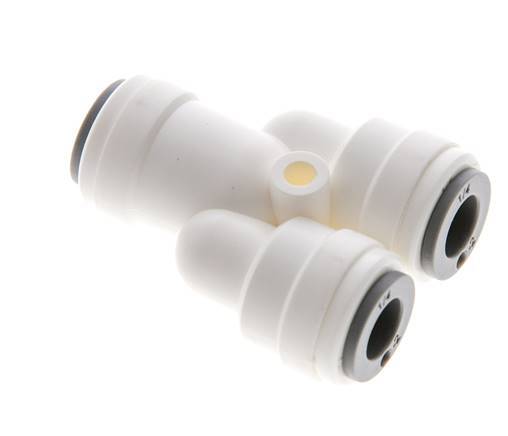 1/4'' Y Push-in Fitting POM EPDM FDA [2 Pieces]