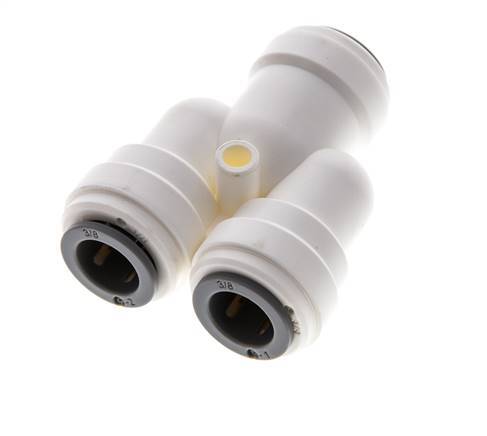 3/8'' Y Push-in Fitting POM EPDM FDA [2 Pieces]