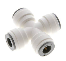 5/16'' Cross Push-in Fitting POM EPDM FDA [2 Pieces]