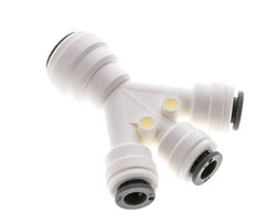 1/4'' x 3/8'' Double Y Push-in Fitting POM EPDM 3 Outlets [2 Pieces]