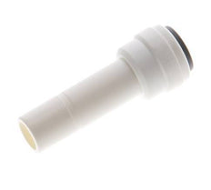 1/4'' x 3/8'' Push-in Fitting with Plug-in POM EPDM [10 Pieces]