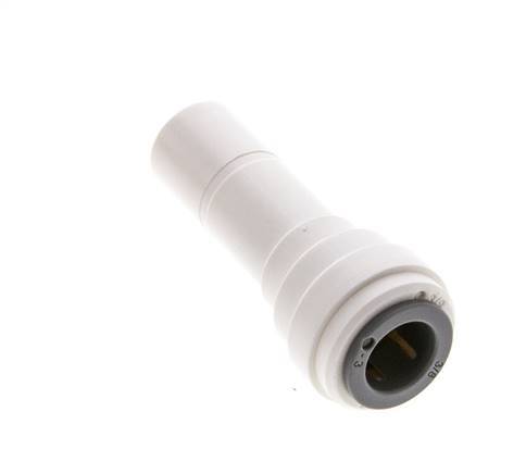 3/8'' x 1/2'' Push-in Fitting with Plug-in POM EPDM [5 Pieces]
