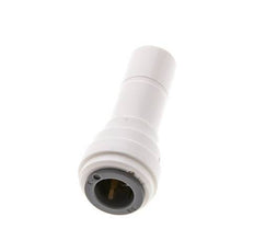 3/8'' x 1/2'' Push-in Fitting with Plug-in POM EPDM [5 Pieces]