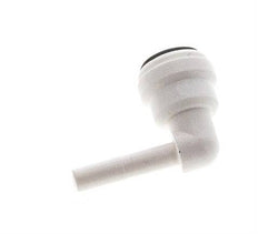 5/32'' x 5/32'' 90deg Elbow Push-in Fitting with Plug-in POM EPDM [10 Pieces]