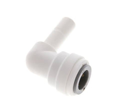 3/8'' x 5/16'' 90deg Elbow Push-in Fitting with Plug-in POM EPDM [5 Pieces]
