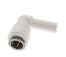 1/2'' x 1/2'' 90deg Elbow Push-in Fitting with Plug-in POM EPDM [5 Pieces]