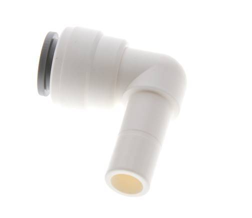 1/2'' x 1/2'' 90deg Elbow Push-in Fitting with Plug-in POM EPDM [5 Pieces]