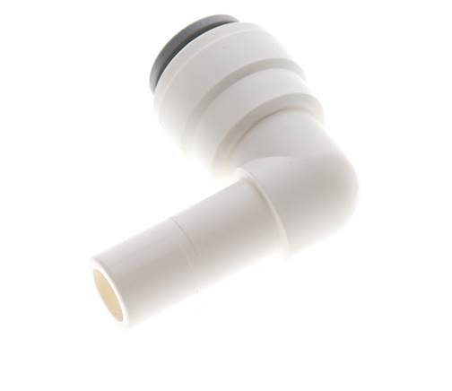 1/2'' x 1/2'' 90deg Elbow Push-in Fitting with Plug-in POM EPDM [5 Pieces]