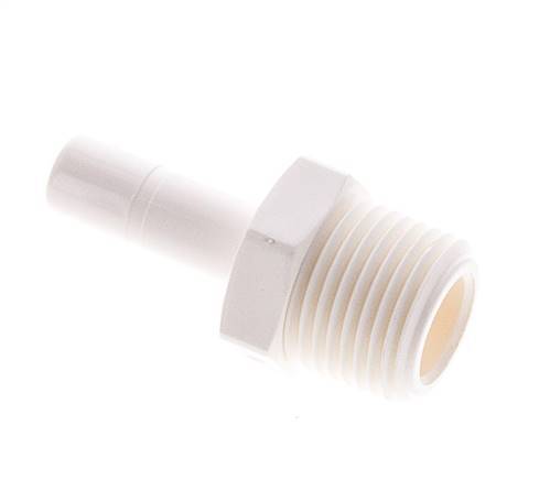 5/16'' x 3/8'' NPT Plug-in Fitting with Male Threads POM EPDM [10 Pieces]