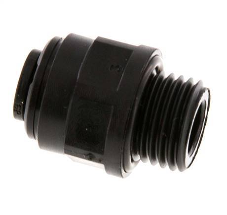 6mm x G1/4'' Push-in Fitting with Male Threads POM NBR [2 Pieces]