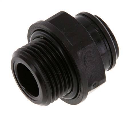 8mm x G3/8'' Push-in Fitting with Male Threads POM NBR [2 Pieces]