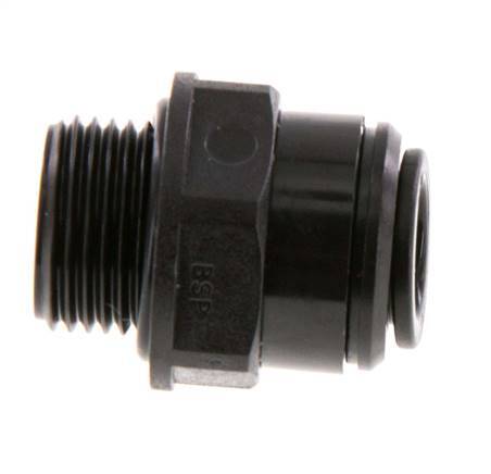 10mm x G3/8'' Push-in Fitting with Male Threads POM NBR [2 Pieces]