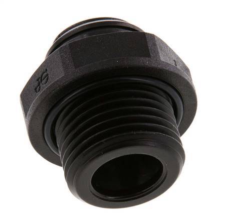 10mm x G1/2'' Push-in Fitting with Male Threads POM NBR [2 Pieces]