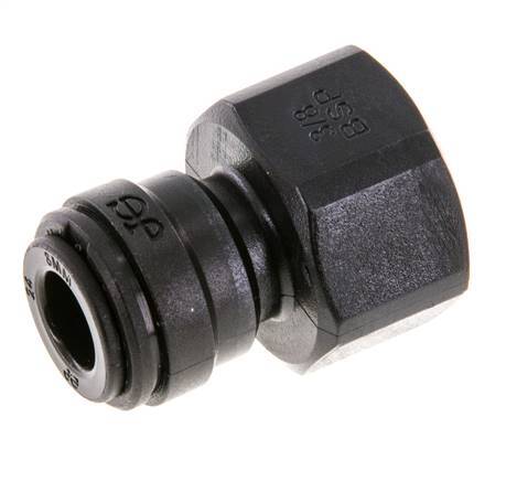 8mm x G3/8'' Push-in Fitting with Female Threads POM NBR [2 Pieces]