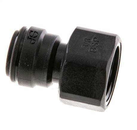8mm x G3/8'' Push-in Fitting with Female Threads POM NBR [2 Pieces]