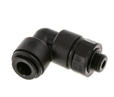 8mm x G1/8'' 90deg Elbow Push-in Fitting with Male Threads POM NBR Rotatable [2 Pieces]