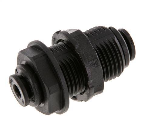 4mm Push-in Fitting POM NBR Bulkhead [2 Pieces]