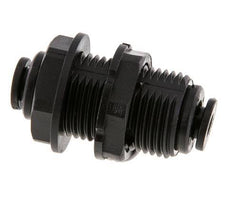 4mm Push-in Fitting POM NBR Bulkhead [2 Pieces]