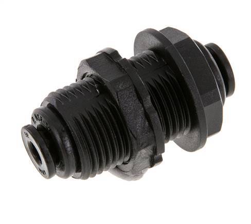 4mm Push-in Fitting POM NBR Bulkhead [2 Pieces]