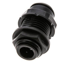 10mm Push-in Fitting POM NBR Bulkhead