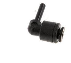 4mm x 4mm 90deg Elbow Push-in Fitting with Plug-in POM NBR [2 Pieces]