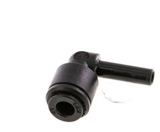 5mm x 5mm 90deg Elbow Push-in Fitting with Plug-in POM NBR [2 Pieces]