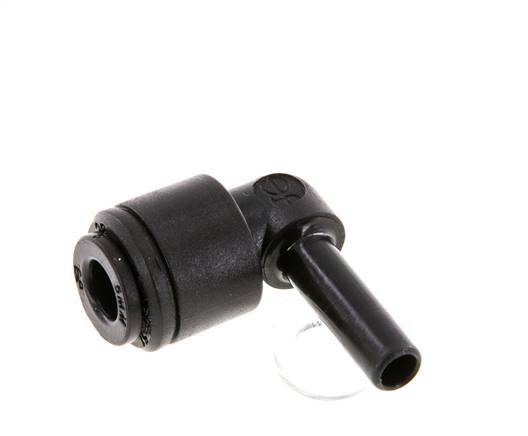 5mm x 5mm 90deg Elbow Push-in Fitting with Plug-in POM NBR [2 Pieces]
