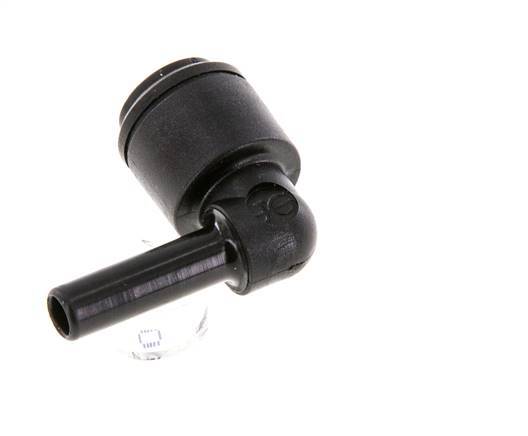 5mm x 5mm 90deg Elbow Push-in Fitting with Plug-in POM NBR [2 Pieces]