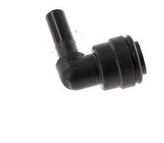 6mm x 6mm 90deg Elbow Push-in Fitting with Plug-in POM NBR [2 Pieces]