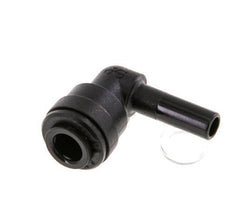 6mm x 6mm 90deg Elbow Push-in Fitting with Plug-in POM NBR [2 Pieces]