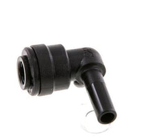6mm x 6mm 90deg Elbow Push-in Fitting with Plug-in POM NBR [2 Pieces]