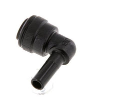 6mm x 6mm 90deg Elbow Push-in Fitting with Plug-in POM NBR [2 Pieces]