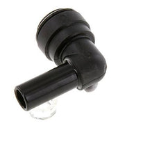 10mm x 10mm 90deg Elbow Push-in Fitting with Plug-in POM NBR [2 Pieces]