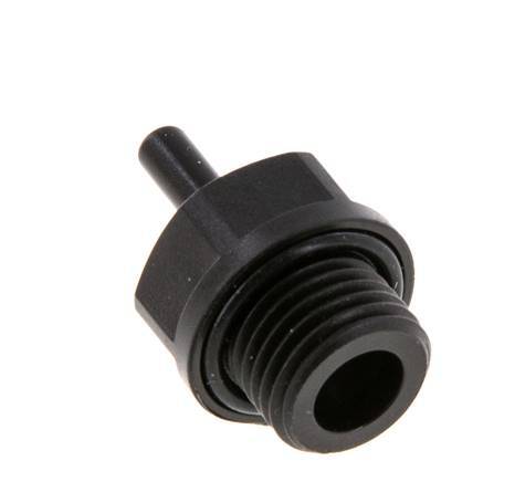 4mm x G1/4'' Plug-in Fitting with Male Threads POM NBR [5 Pieces]