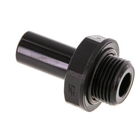 12mm x G3/8'' Plug-in Fitting with Male Threads POM NBR [5 Pieces]